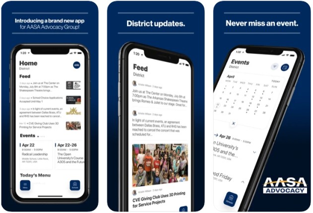 Advocacy App Screen Shots