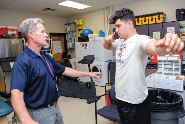 Gerald Schwille modeling concussion evaluation