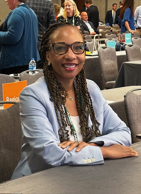 Monique preparing for lobby day