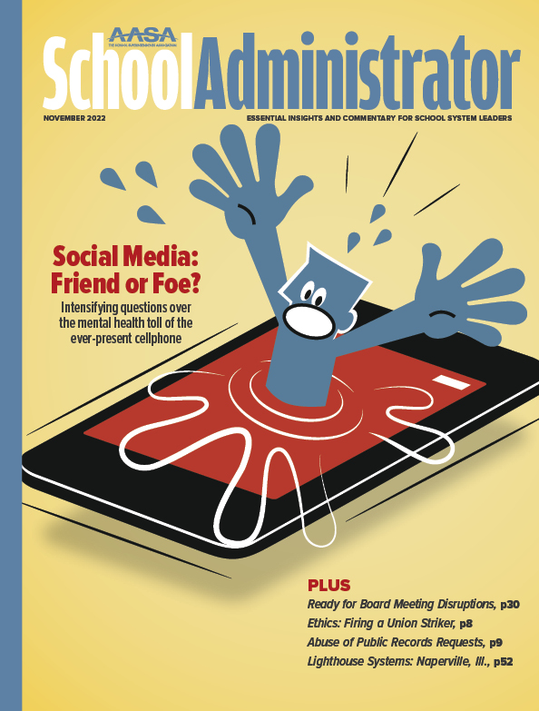 School Administrator November 2022 Cover