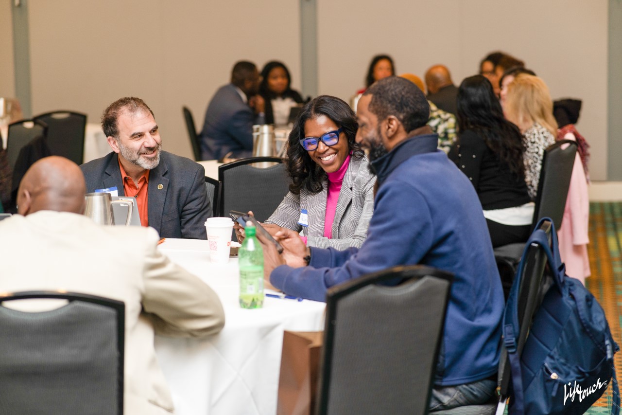 Urban Superintendents Academy Participants Laughing