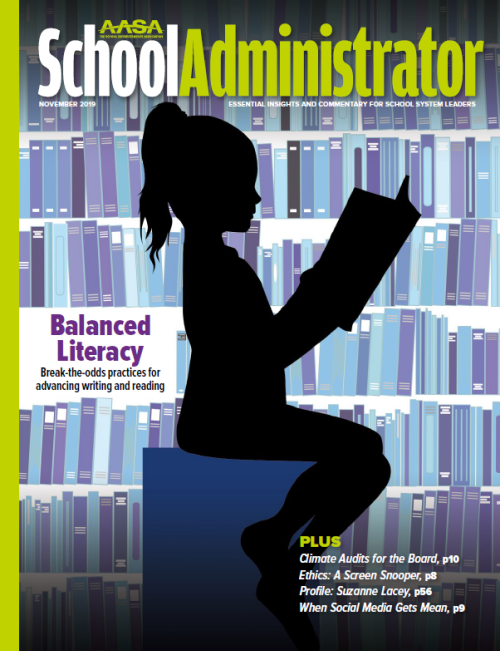 2019 November School Administrator Cover