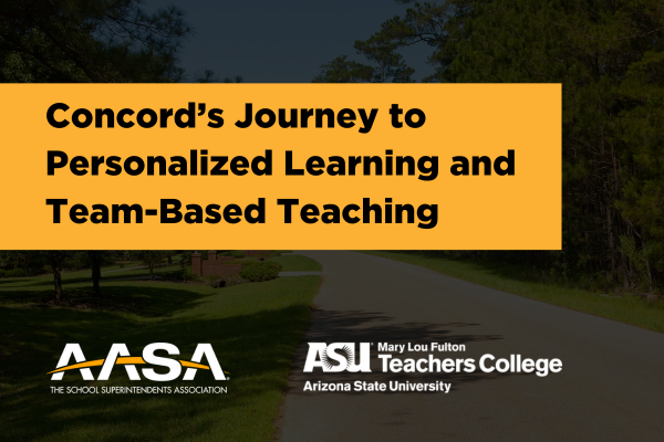 Redefining Classrooms: Concord’s Journey to Personalized Learning and Team-Based Teaching