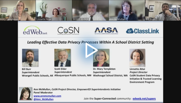 Effective Data Privacy in Your District Webinar Thumbnail