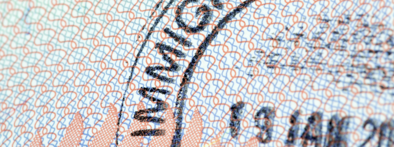 Immigration stamp