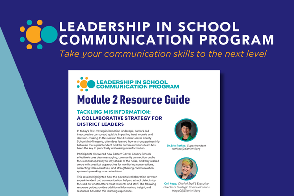 Tackling Misinformation: A Collaborative Strategy for District Leaders