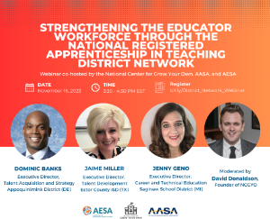 Strengthening the Educator Workforce webinar